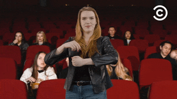Reading Popcorn GIF by Comedy Central Hungary