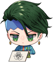 Xiumai anime manga jojo chibi Sticker