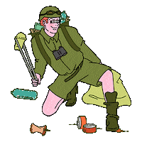 Plogging Sticker by dreamgream