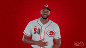 Amir Garrett Baseball GIF by Cincinnati Reds