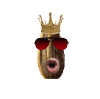 happy queen Sticker