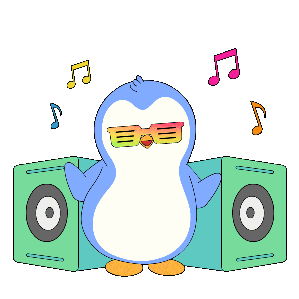 Dance Dancing Sticker by Pudgy Penguins