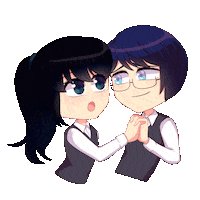 In Love Hug Sticker