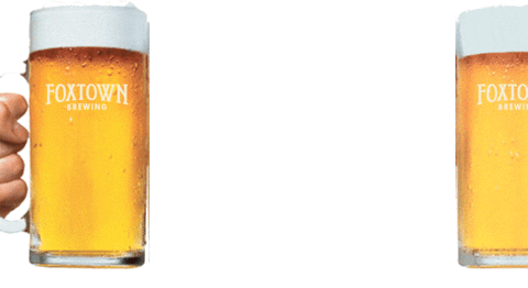 Draft Beer Sticker by Foxtown Brewing