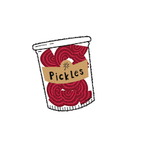 Pickles Beets Sticker by Les 3 Chouettes/Mazette