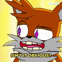 Cant You See Sonic The Hedgehog GIF by Mashed