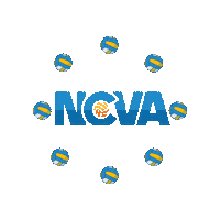 _NCVA_ volleyball northern california northern california volleyball association ncva Sticker