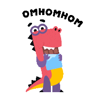 uchi_ru dino omnom grisha uchi Sticker