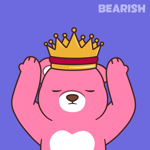 Teddy Bear Queen GIF by BEARISH