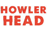 howlerhead head banana whiskey howler Sticker