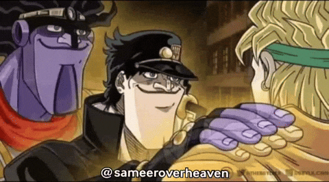 Jojos Bizarre Adventure Star Platinum GIF
