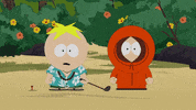 kenny mccormick flowers GIF by South Park 