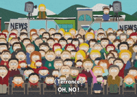 crowd joy GIF by South Park 