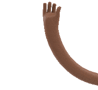 AUFBRUCHHamburg wave hand waving arm Sticker