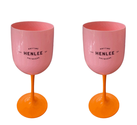 drinkhenlee giphyupload cheers anytimeanywhere henlee Sticker