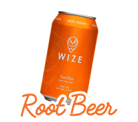 Root Beer Cheers Sticker by Wize Spirits