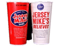 drinks cups Sticker by Jersey Mike's Subs