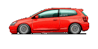 Honda Car Sticker by kneapolitan