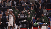 happy lets go GIF by NBA
