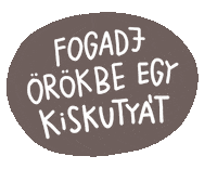 Kutyus Haziallat Sticker