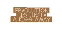 re-inc kiss pride pride month revolution Sticker