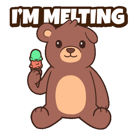 Sad Ice Cream Sticker by BEARISH