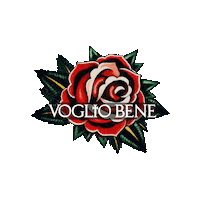 Old School Flower Sticker