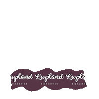 Biergarten Lupland Sticker by Zuzu Lab