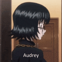 FBBVacuity anime look stare turn GIF