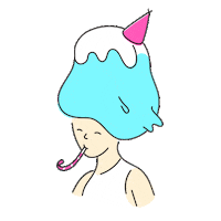 Party Celebrate Sticker by KAKIYUKI