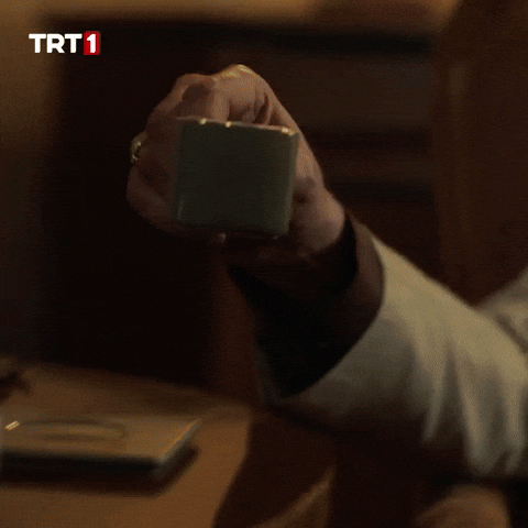 Drinking Coffee GIF by TRT