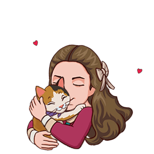 mytona giphyupload love cat friends Sticker