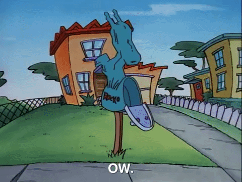 rockos modern life nicksplat GIF