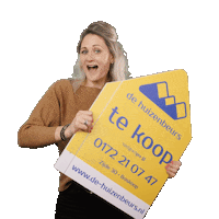 Te Koop House Sold Sticker by Huizenbeurs