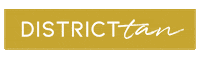 districttan glowing kansas city spray tan spraytan Sticker