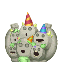 Happy Birthday Sticker by My Singing Monsters
