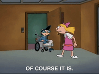hey arnold nicksplat GIF