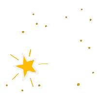 Stars Glitter Sticker