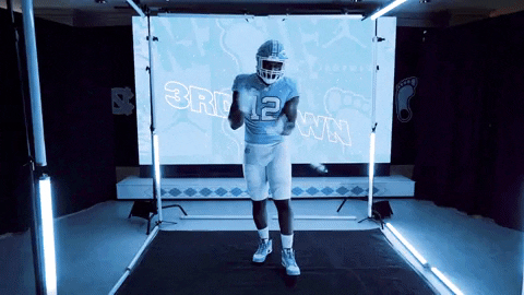 North Carolina Football GIF by UNC Tar Heels