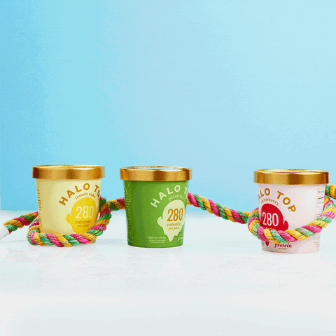 tug of war rope GIF by Halo Top Creamery