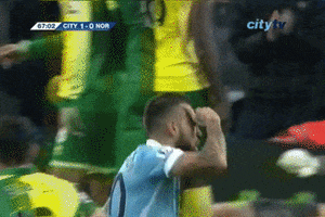 nicolas otamendi salute GIF by Manchester City