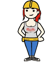 Happy Girl Sticker by Roth France