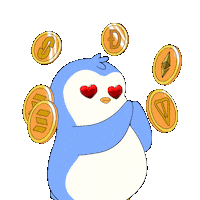 Money Crypto Sticker by Pudgy Penguins