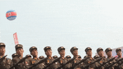 North Korea Parade GIF by The Guardian