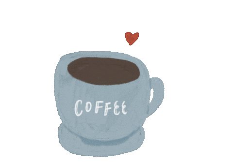 Good Morning Coffee Sticker by CHILL'UNIQUE