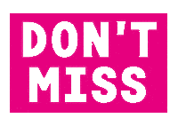 Dont Miss Sticker by SOPHIENSÆLE