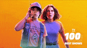 tvguide netflix stranger things millie bobby brown gaten matarazzo GIF