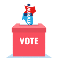 Vote Politics Sticker by Xavier Roseren