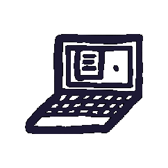 School Laptop Sticker by gro-up