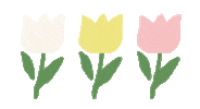 Flower Tulip Sticker by RiLi.tokyo